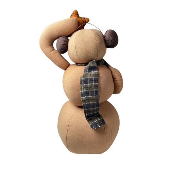 Vintage Honey and Me Snowman with Star Holiday Decor - Picture 2 of 6